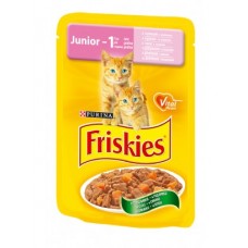 Friskies Junior - с пилешко месо, за котенца до 1 година  85 гр.